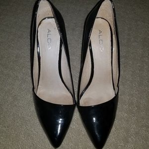 Black Patent Leather Heels